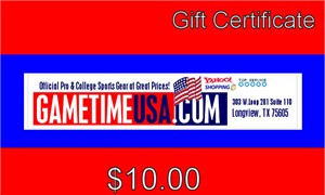 $10.00 Gift Certificate