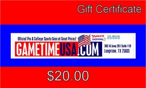 $20.00 Gift Certificate