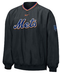 New York Mets MLB Unlined Staff Ace Pullover Windjacket By Nike Team Sports