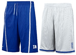 Duke Blue Devils Royal/White Nike FIT Dry 12� Inseam College Reversible Mesh Force Shorts By Nike Team Sports