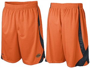 Nike Oklahoma State Cowboys College 10� Inseam Orange Fly High Durasheen Shorts