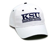 Kansas State Wildcats White College Bar Cap By The Game
