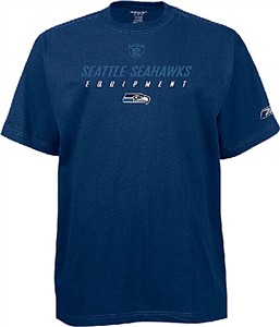 Seattle Seahawks NFL Team Issue Short Sleeve Equipment Tee Shirt